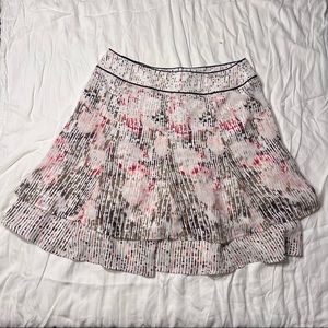 WHBM Abstract A-Line Skirt